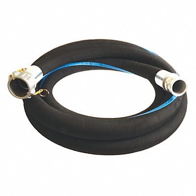 Water Hose 1-1/2 ID x 15 ft Black