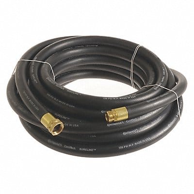 Garden Hose 1 ID x 25 ft Black