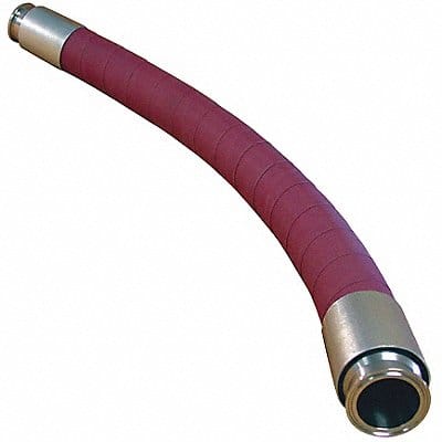 Food Hose 2 ID x 10 ft Burgundy