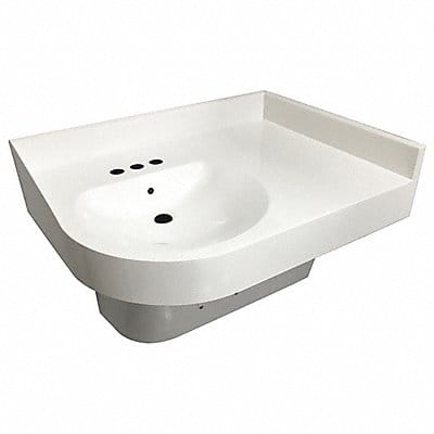 Best Sink DShape 15-1/2inx12-1/2inx4in