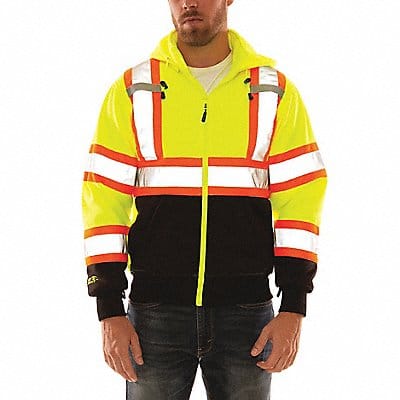 High Visibility Sweatshirt L Polyester