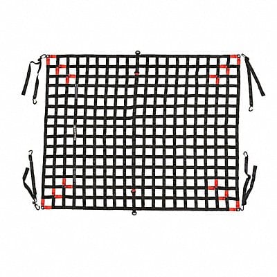 Cargo Net Black Polyester 9 ft 6 L