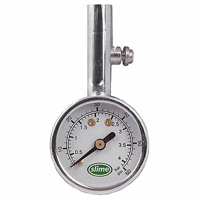 Dial Tire Pressure Gauge 5 to 60 psi