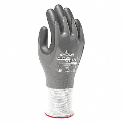 Coated Gloves Gray S