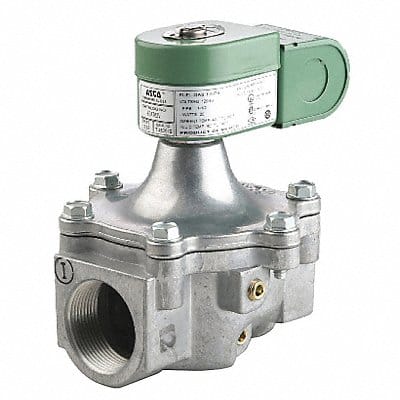 Fuel Gas Solenoid Valve 1-1/4 Pipe Sz