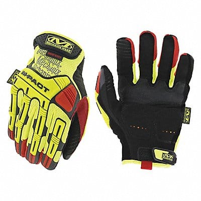 K2370 Mechanics Gloves Hi-Vis Yellow 9 PR