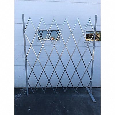 Folding Gate Gray 6 ft Add On Opening W