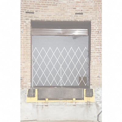 Folding Gate Gray 9 to 10 ft Opening W