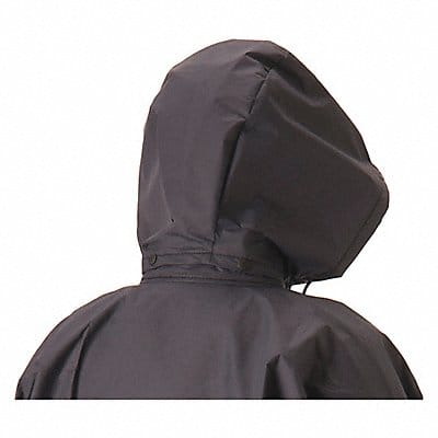 Flame Resistant Rain Hood Blue Snaps