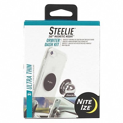 Cell Phone Car Mount Kit Black/Silver