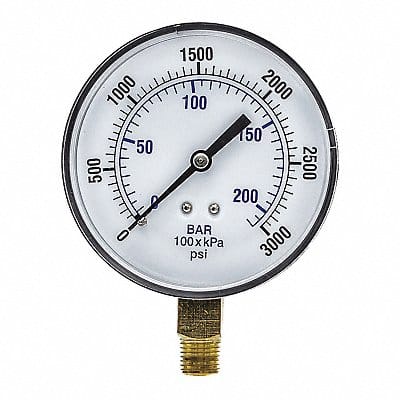 Pressure Gauge Nominal 3-1/2 Dial