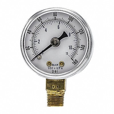 Pressure Gauge Nominal 1-1/2 Dial