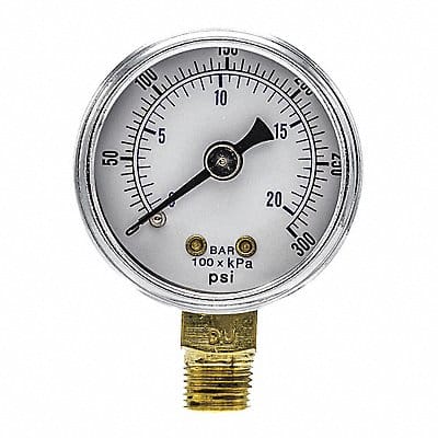 Pressure Gauge Nominal 1-1/2 Dial