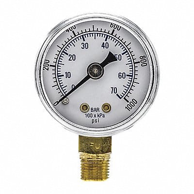 Pressure Gauge Nominal 1-1/2 Dial