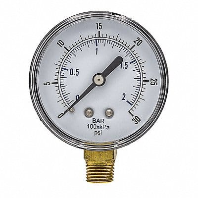 Pressure Gauge Nominal 2-1/2 Dial