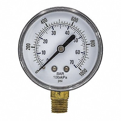 Pressure Gauge Nominal 2-1/2 Dial