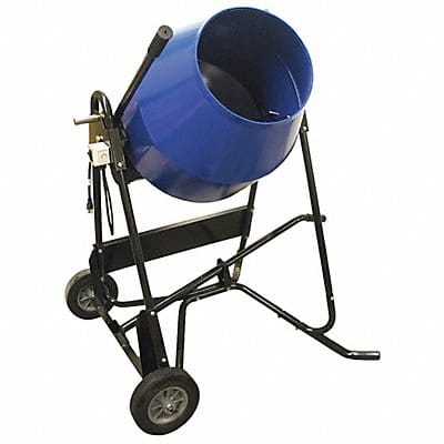 Concrete Mixer Steel Drum 115V 218 lb.