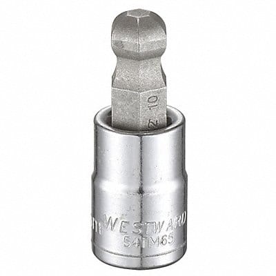 Socket Bit Steel 3/8 in TpSz 10 mm