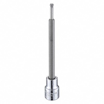 Socket Bit Steel 3/8 in TpSz 4 mm