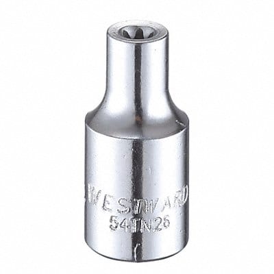 Socket Steel Chrome E4