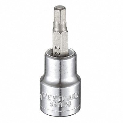 Socket Bit Steel 3/8 in TpSz 5 mm