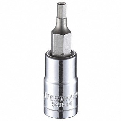 Socket Bit Steel 1/4 in TpSz 3 mm