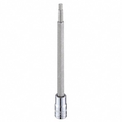 Socket Bit Steel 1/4 in TpSz 4 mm