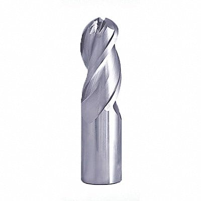 Ball End Mill Uncoated 0.375 Shank dia.