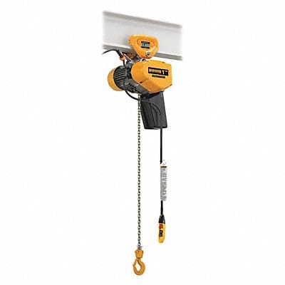 Electric Chain Hoist 14.8A 25/4.2 fpm