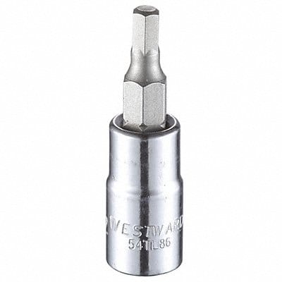 Socket Bit Steel 1/4 in TpSz 5/32 in