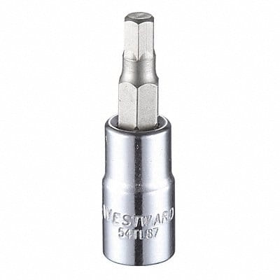 Socket Bit Steel 1/4 in TpSz 3/16 in