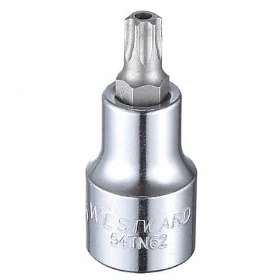 Socket Bit Steel 1/2 in TpSz T45