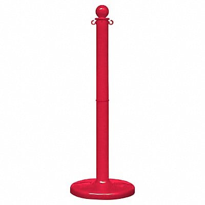 Stanchion Post Dia 2-1/2 Red