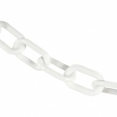 Plastic Chain 100 ft L White