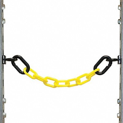 Plastic Chain 9 ft L Yellow