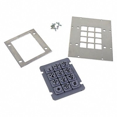 Keypad Seal Door Kit Gray Plastic