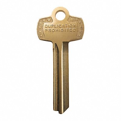 Key Blank Keyway BA Standard Type 7 Pins