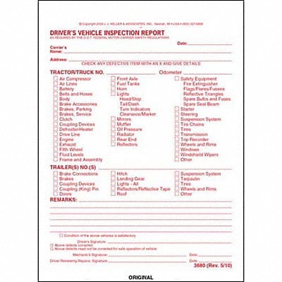 Detailed Vehicle Inspection Report PK250