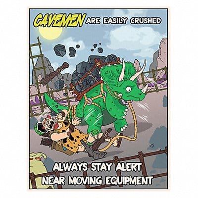 Safety Poster 12 in x 16 in Paper