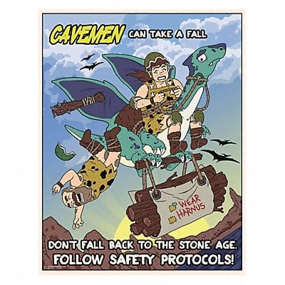 Safety Poster 12 in x 16 in Paper