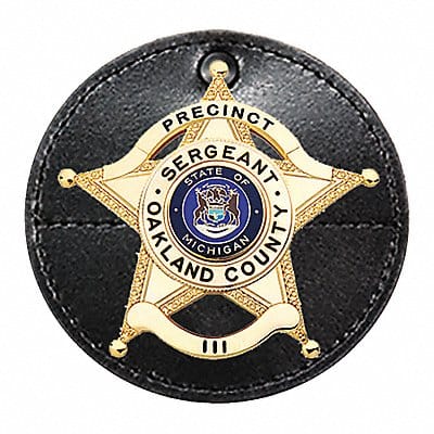 Badge Accessory Leather