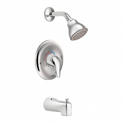 Shower and Tub Kit Moen Round Chrome