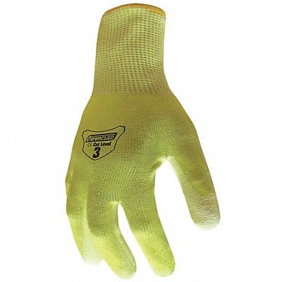 Knit Gloves Hi-Vis Yellow Size XL PR