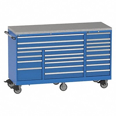 Mod Drwr Cab 48 H 21 Drwr Bright Blue