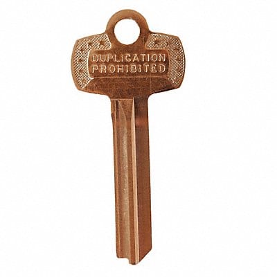 Key Blank B Keyway Standard 7 Pins