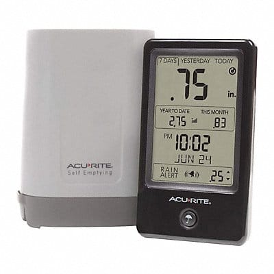 Rain Gauge 0 to 99.9 Range LCD Display