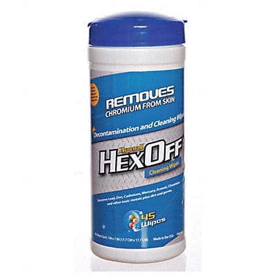 Heavy Metal Removing Wipes Canister PK12