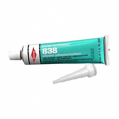 Silicone Adhesive Sealant White 838