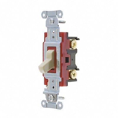 Wall Switch 20A Ivory 2-Pole Type Toggle