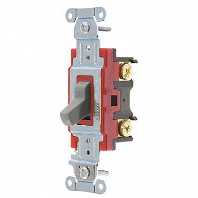 Wall Switch 20A Gray 2-Pole Type Toggle